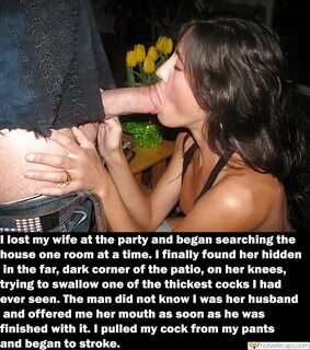 Wife Sharing Public Blowjob Bigger Cock hotwife caption: I lost my wife at ...