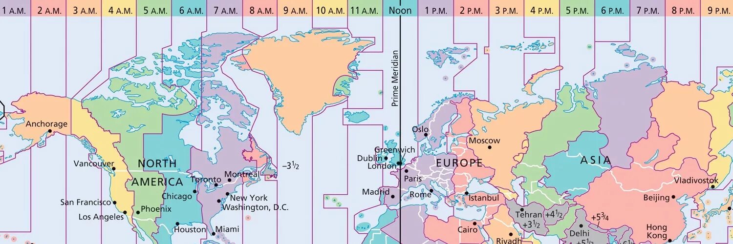 Разница во времени между москвой и токио. Карта часовых поясов. Карта часовых поясов GMT. Временная зона GMT-4. Карта часовых поясов Европы.