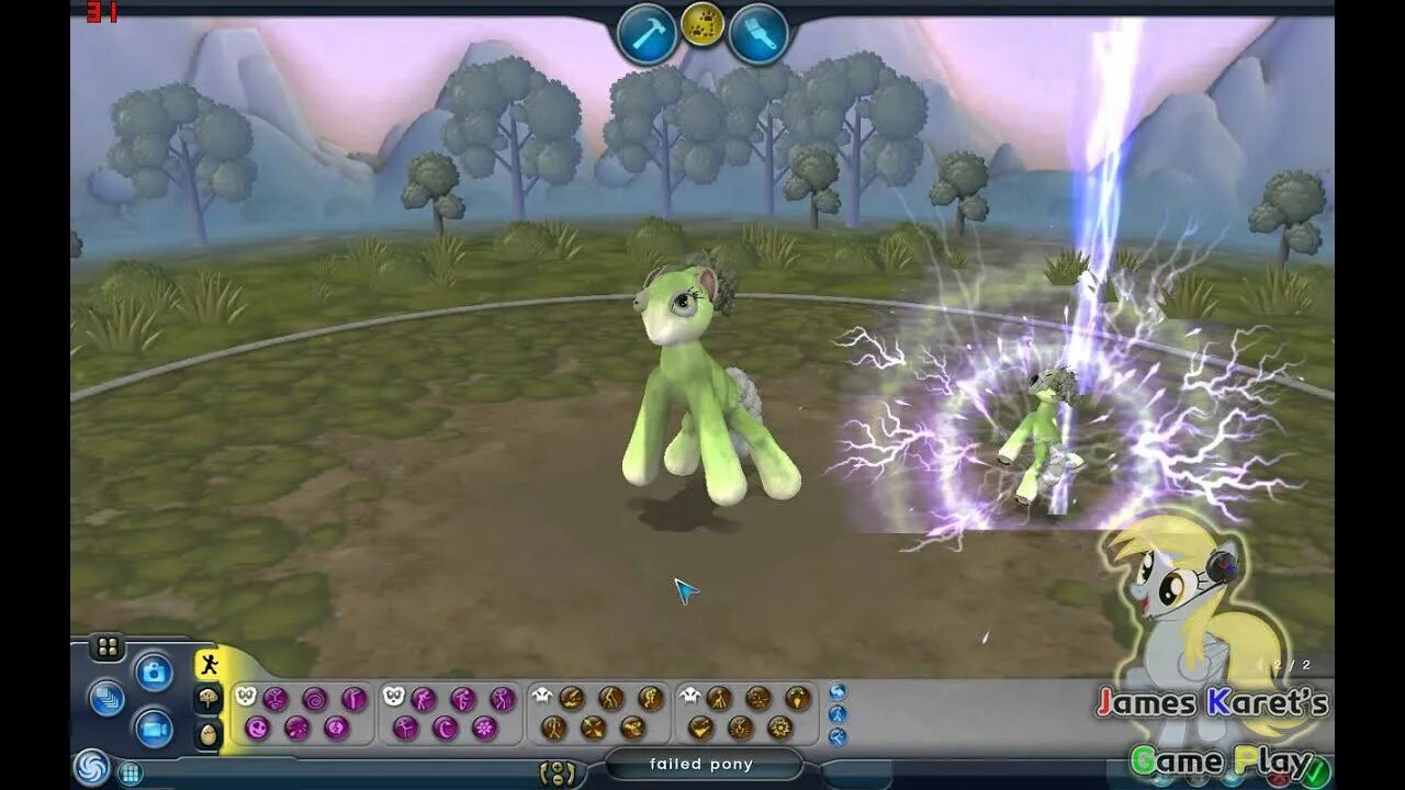 Спор со сводной. Spore Pony. Пинки Spore. Spore my little Pony. МЛП В спор.