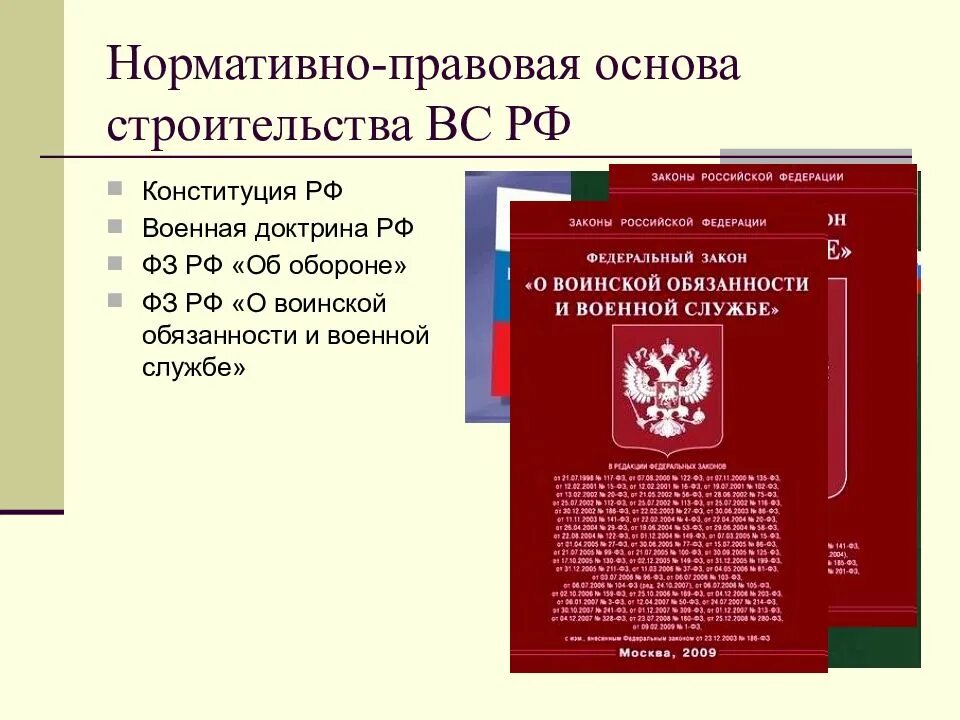 31 фз о воинской обязанности. Нормативно правовая база вс РФ. Правовые основы Вооруженных сил. Правовые основы строительства вс РФ. Правовая основа деятельности Вооруженных сил РФ.