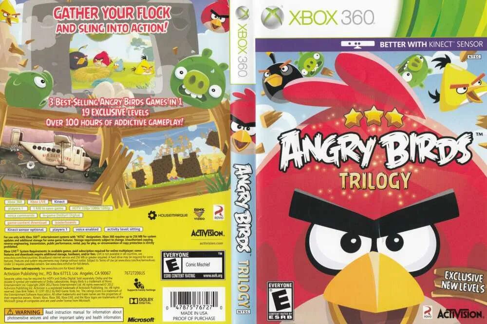 Angry Birds Trilogy Xbox 360 обложка. Angry Birds Xbox 360 Kinect. Диски на Xbox 360 Angry Birds. Angry Birds Classic Xbox 360.