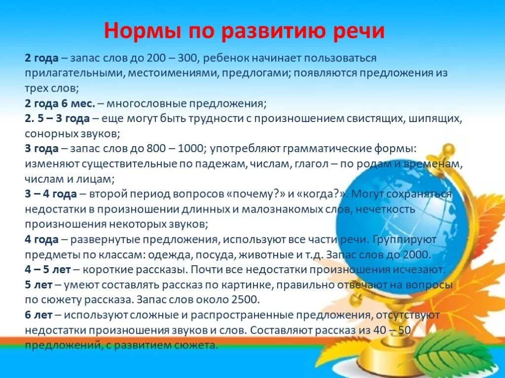 Формирование норм. Интеллектуальная функция речи. функции речи дошкольника. онр. нормы речевого развития детей.