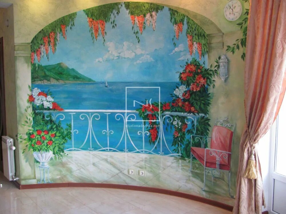 Сергей судаков художник роспись стен. Как расписать стену подручными средствами в цветочном магазине. Художественное панно на стену. Разрисовать стену в детском саду персонажами. Художественная роспись стен.