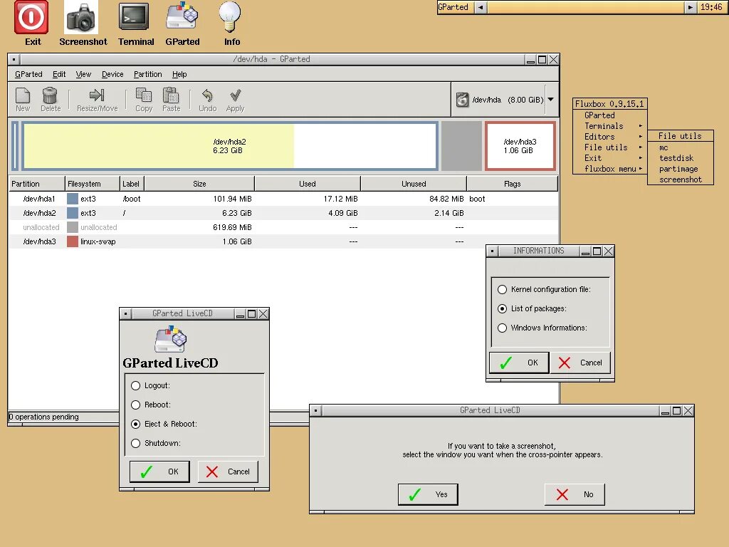 Gparted live cd. Livecd gparted. livecd gparted iso. livecd linux.