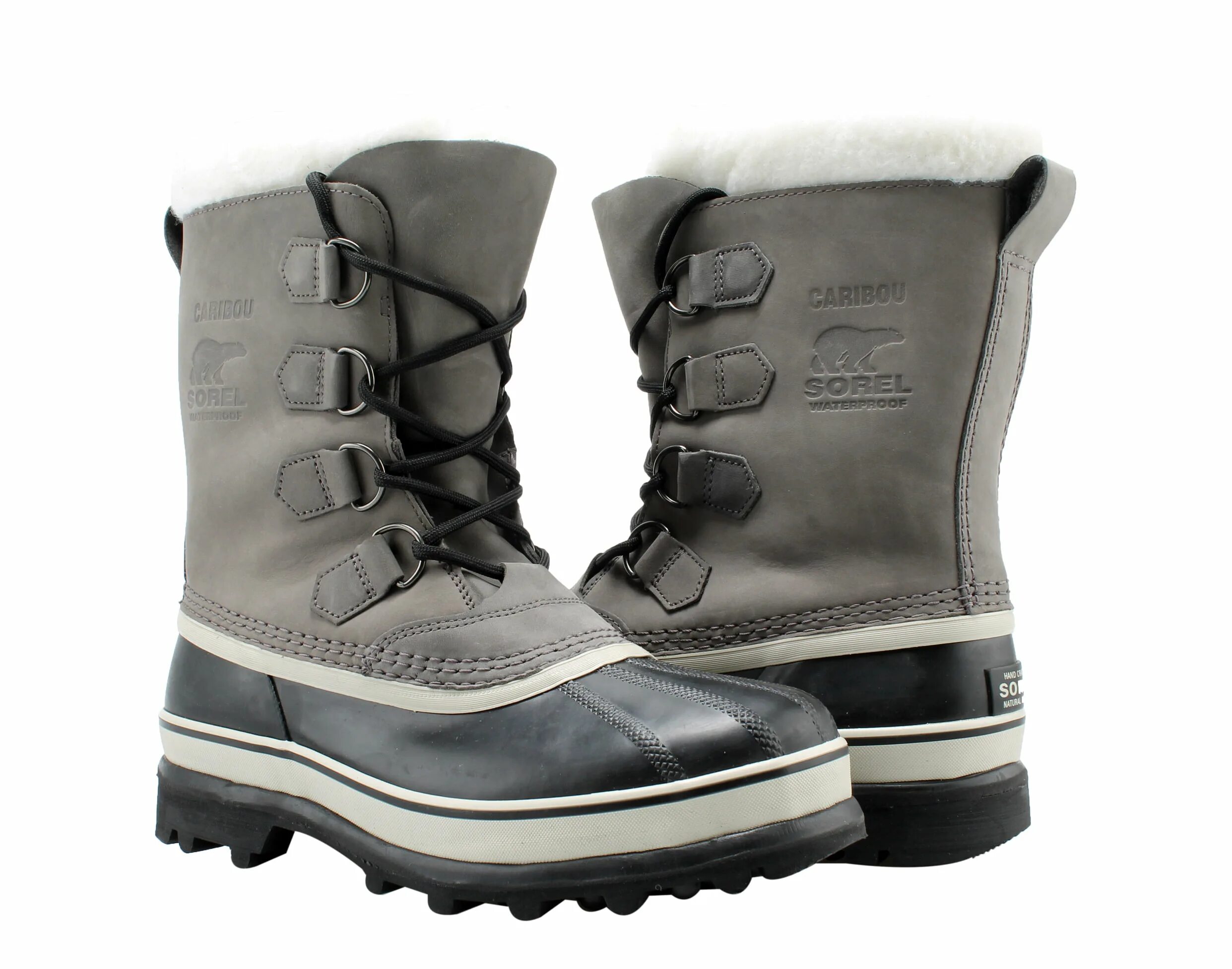 Gray boot