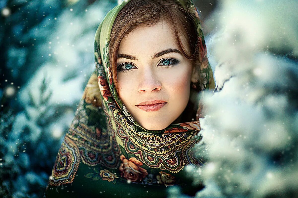 Душевную красивую русскую
