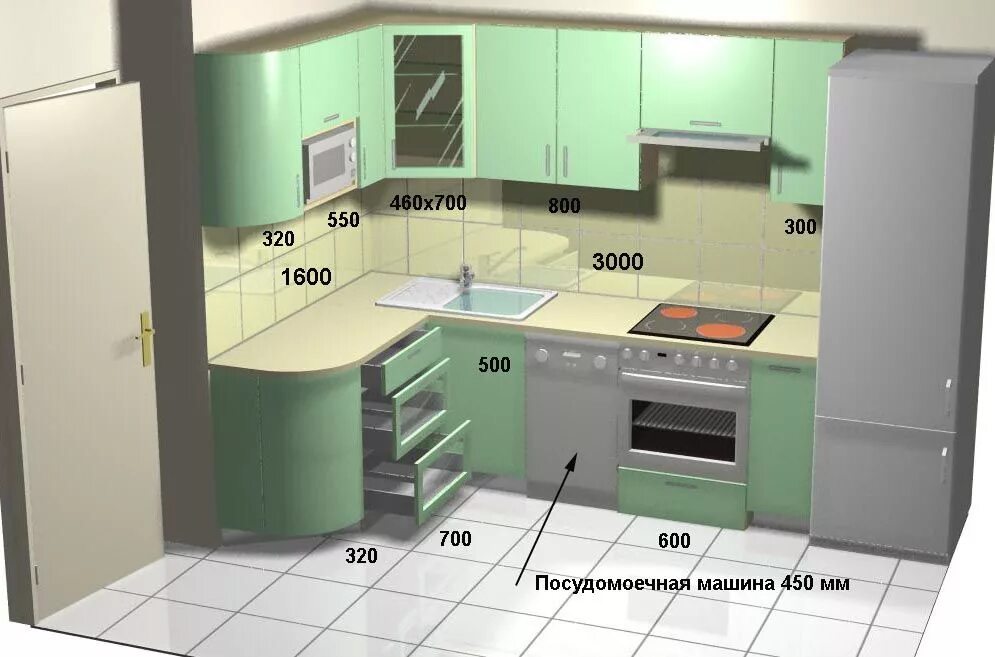 Метр панельный. Проект кухни. Проекты кухонных гарнитуров. Планировка угловой кухни. Планировка кухни 9 метров.