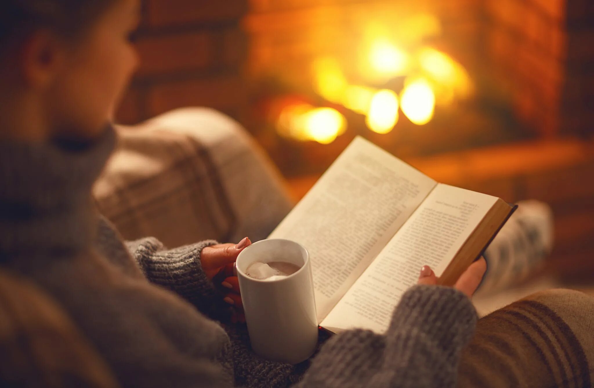 I to read books in the evening