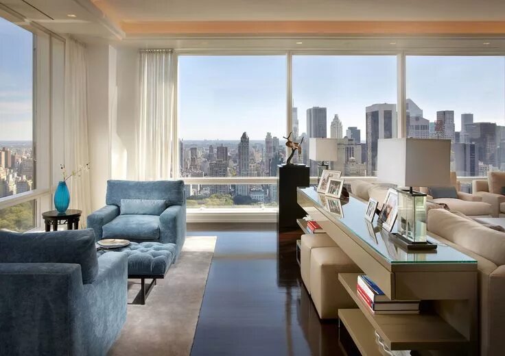 Как выглядят квартиры в нью йорке Supreme Elegance with Central Park Views HomeDSGN Home, Interior design, Living