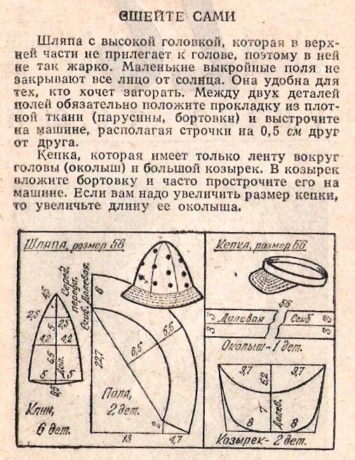 Раскрой панамы: найдено 88 изображений