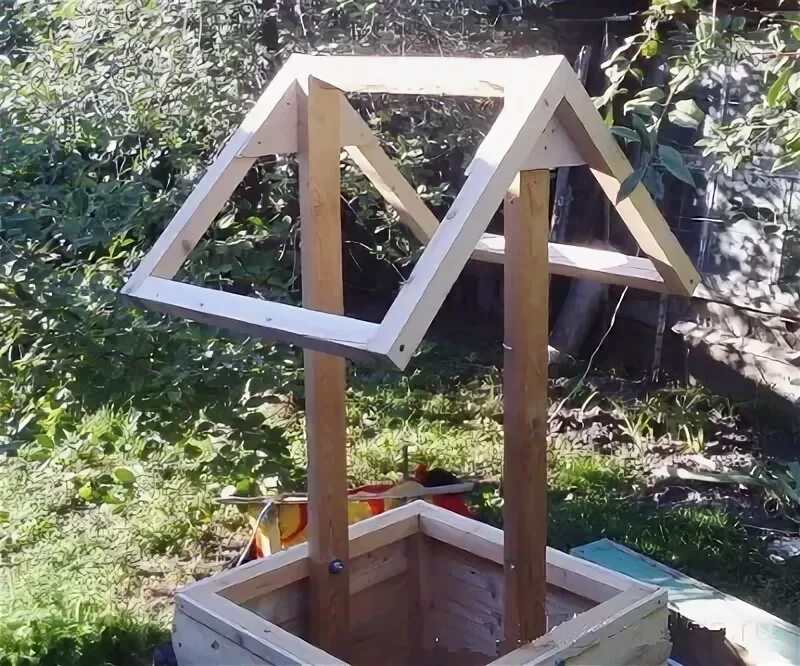 Декоративный колодец из дерева чертеж Картинки РАЗМЕРЫ ДЕКОРАТИВНЫЙ КОЛОДЕЦ ИЗ ДЕРЕВА