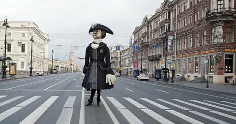 По дороге в петербург