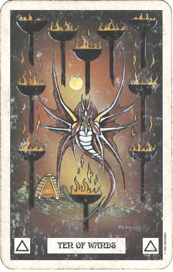 таро драконов праковника. десятка жезлов и десятка мечей. карта десятка жезлов. рыцарь жезлов таро темной луны \. 10 жезлов колдовское таро.