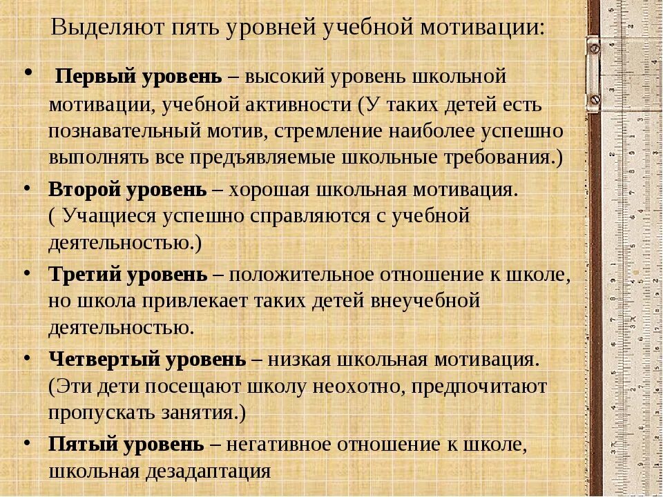 Пять уровней учебной мотивации. Выделяют пять уровней учебной мотивации. Уровни учебной мотивации школьников. Уровнр учебной мотивации. Уровень учебной активности