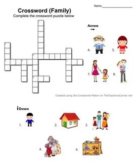 Кроссворд из фамилий