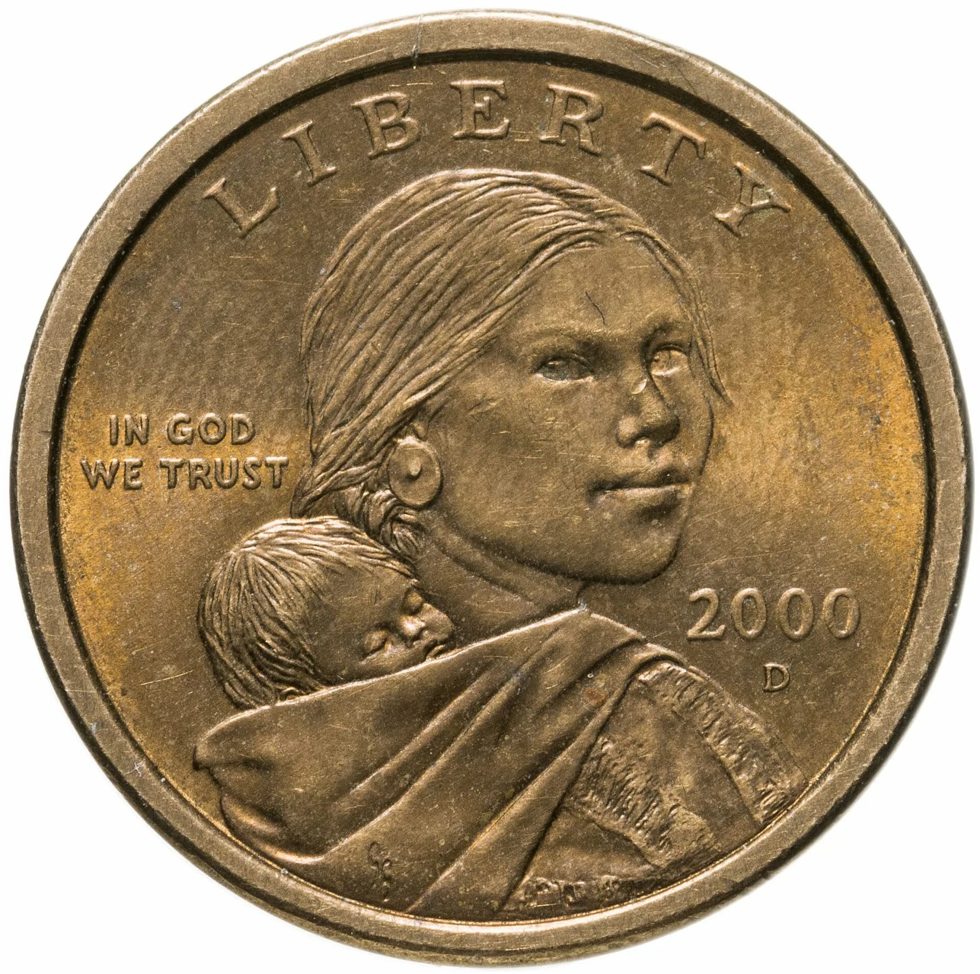 1 Доллар монета. Монета 1 доллар Сакагавея 2000. США 1 доллар 2000. 1 доллар сакагавея