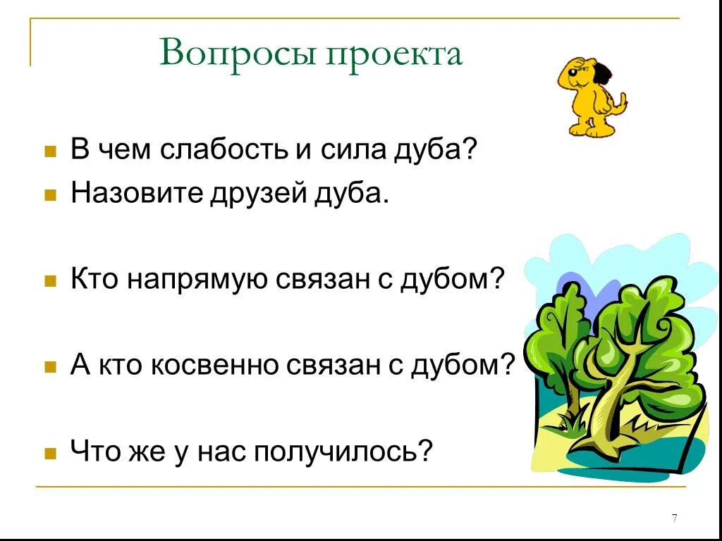 Какое животное напрямую связано с дубом