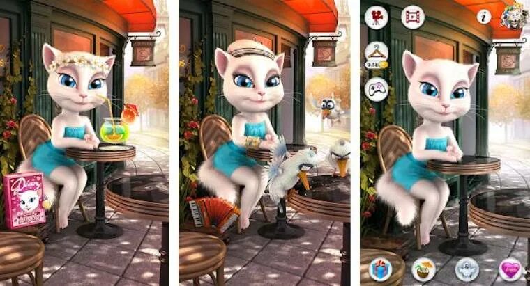 Говорящая анджела 3. Talking Angela Mod. Angela 2 Mod. My talking Angela Mod APK 2014.