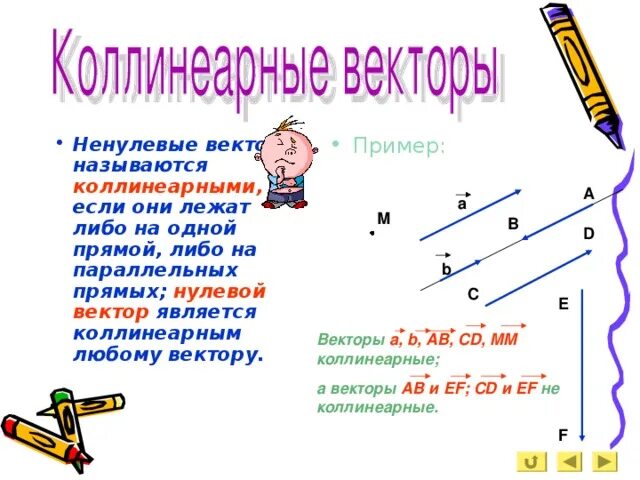 Нулевой вектор любому вектору. Ненулевые коллинеарные векторы. Ненулевые векторы называются. Нулевой вектор рисунок. Коллинеарными называются векторы пример.