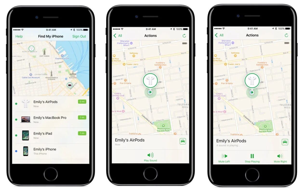 Локатор айфон. Аирподс find my. Аирподсы в локатор. Найти наушники AIRPODS.