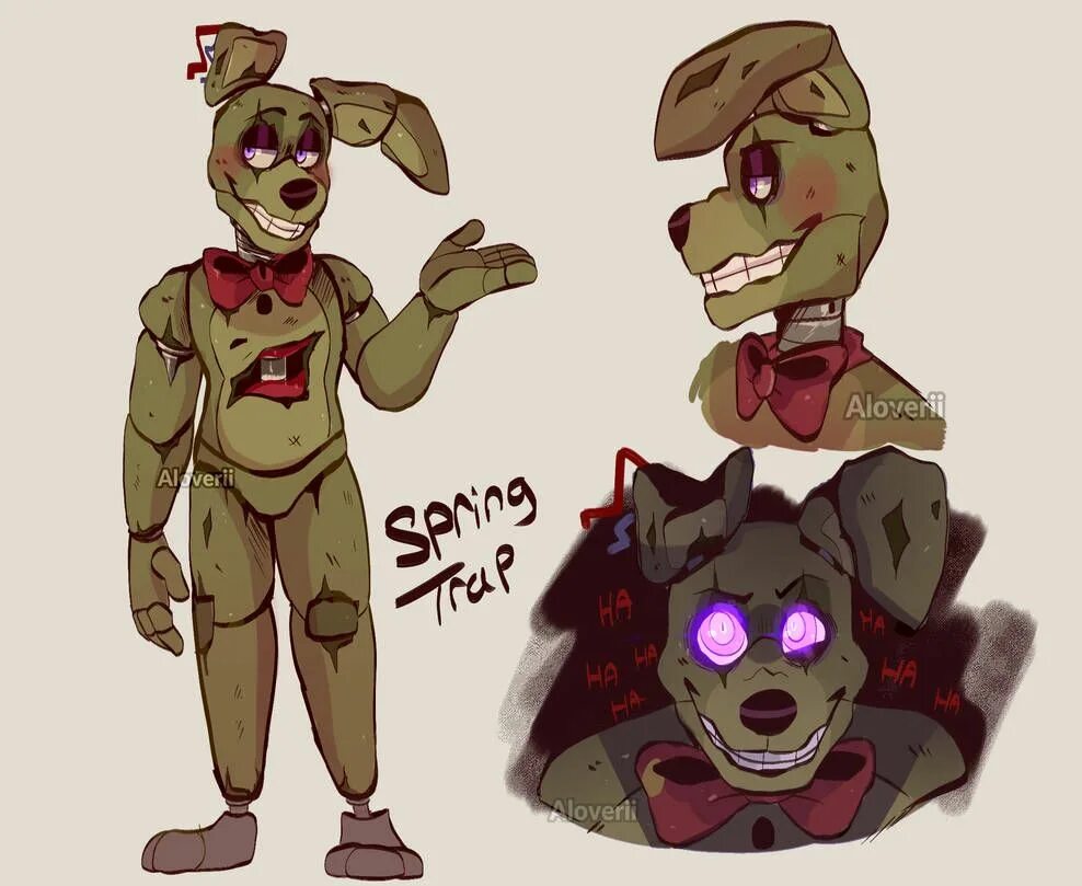 GRAWOLFQUINN Springtrap. СПРИНГТРАП реборника. СПРИНГТРАП И Делия. Фредди референс.