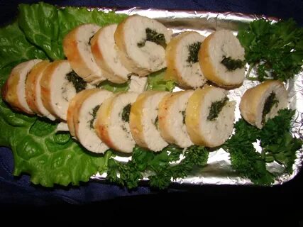 Рулет из курицы со