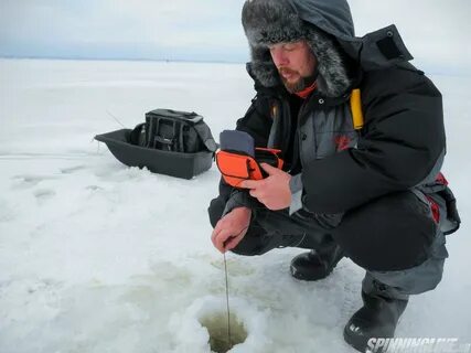 Зимняя рыбалка подводное