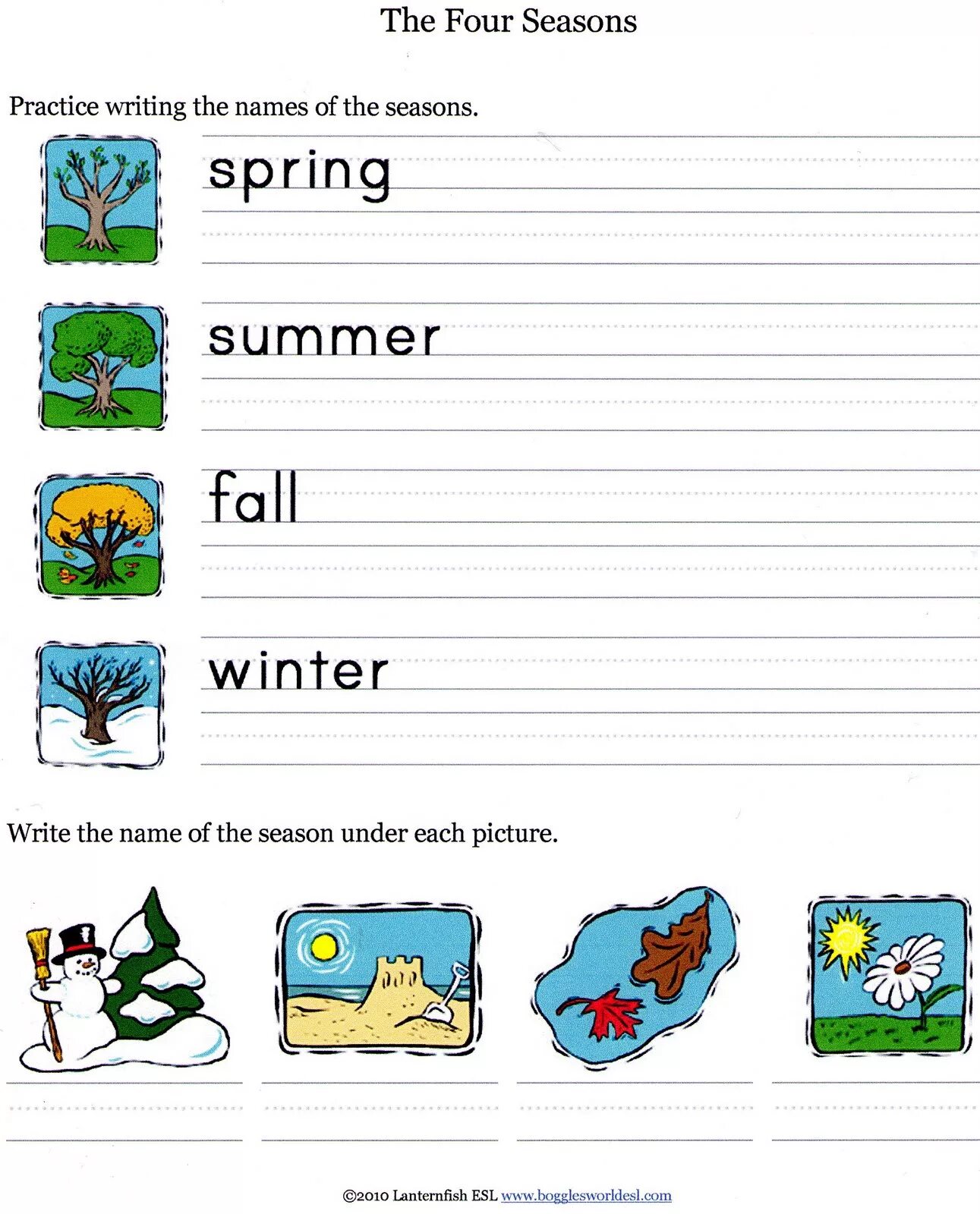 Seasons задания для детей. Seasons for Kids задания. Seasons прописи. Задания по английскому языку времена года. Seasons activities