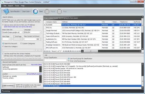 Information extractor