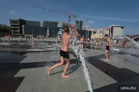 После жаркой погоды