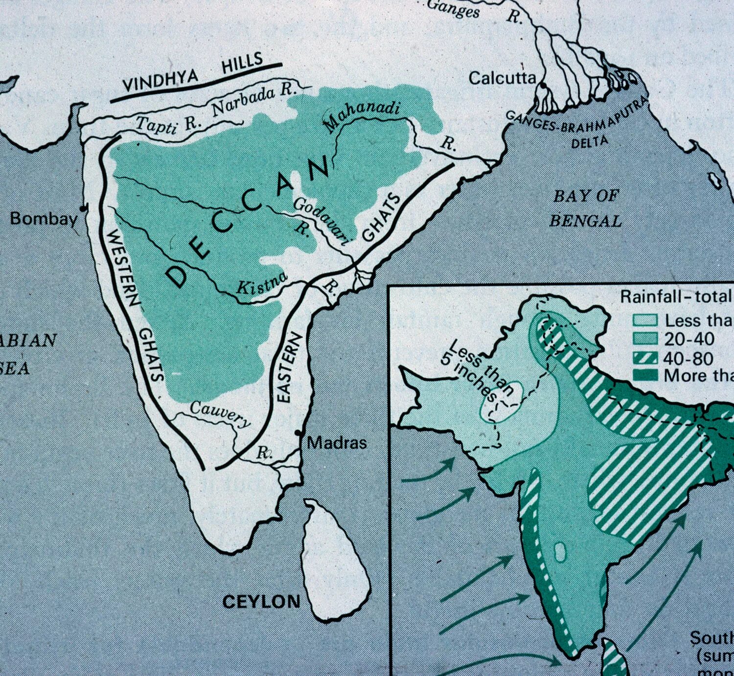 Декан равнина на карте. Деканское плоскогорье в Индии на карте. Равнина декан на физической карте.
