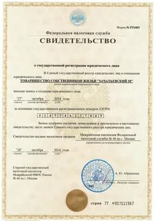 Огрн город москва