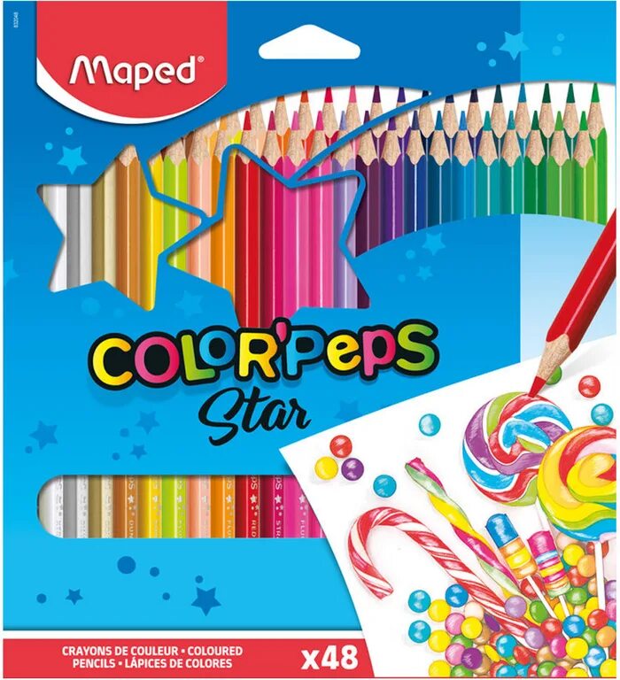 48 карандашей. 48 карандашей