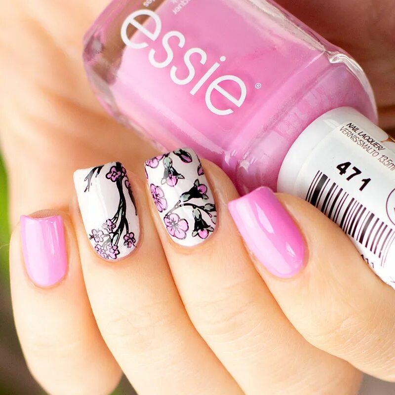 Маникюр френч салатовый цвет с микимаусом. Летний маникюр. Весенние ногти дизайн однотонные. Ногти с цветочками. Дизайн ногтей цветы на ногтях медуницы.