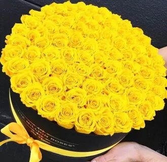 Картинки с днем рождения с желтыми цветами