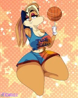 “Lola Bunny's about to slam! 🧡🐰🏀

(got inspired ...