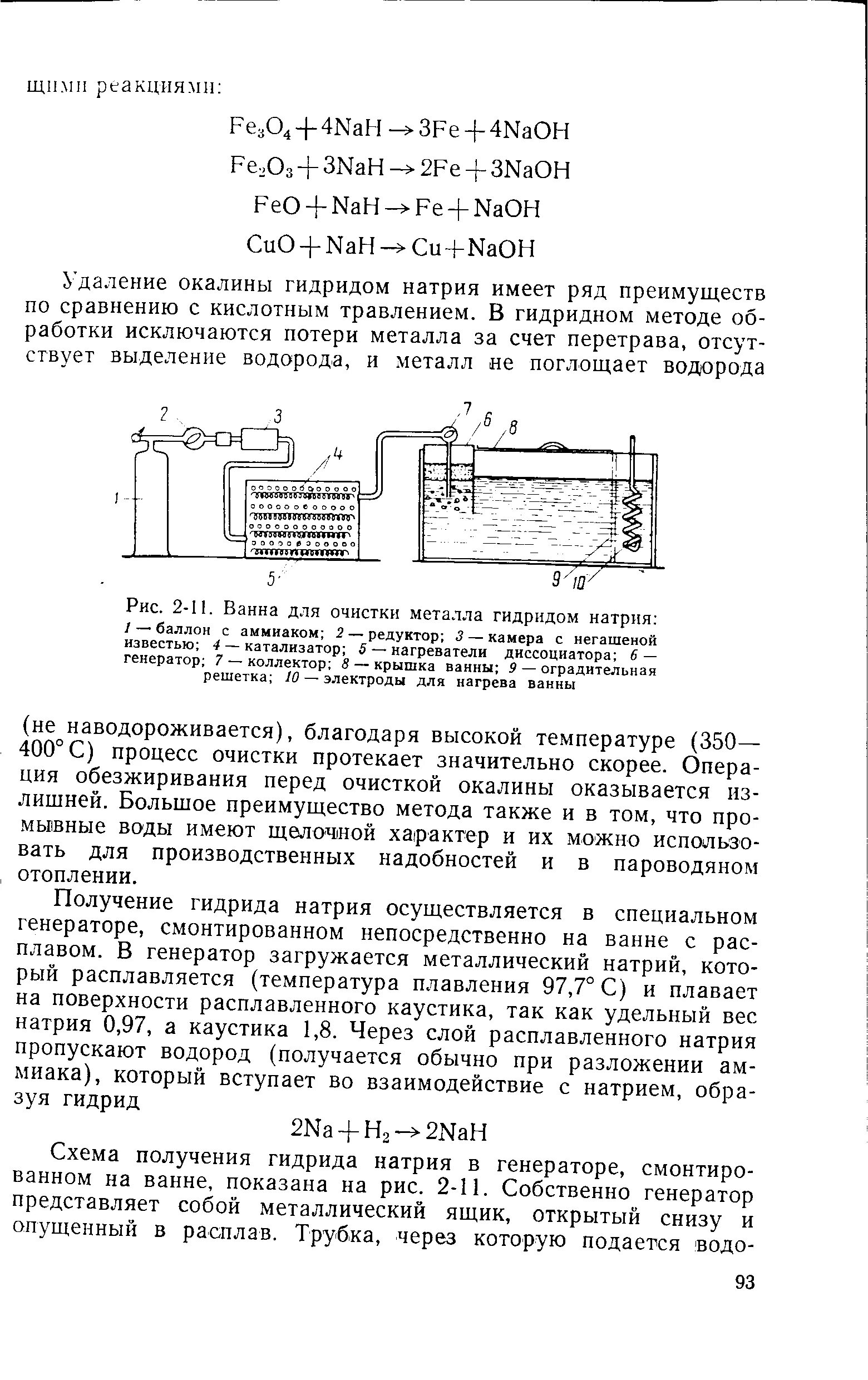 Натрий в гидриды уравнение реакции. Натрий в гидриды уравнение реакции