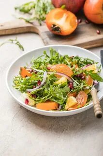 Салат с рукколой и апельсином