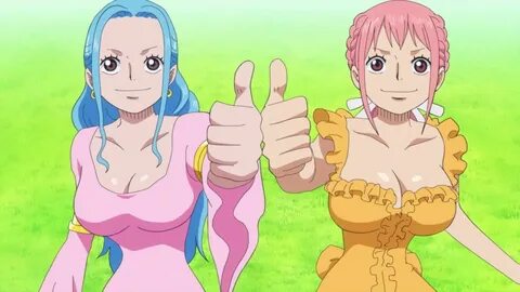 Vivi and Rebecca - One Piece ep 884 by Berg-anime on DeviantArt Arte Com Pe...