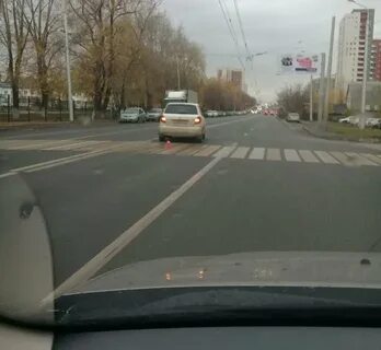 Сбиты на зебре