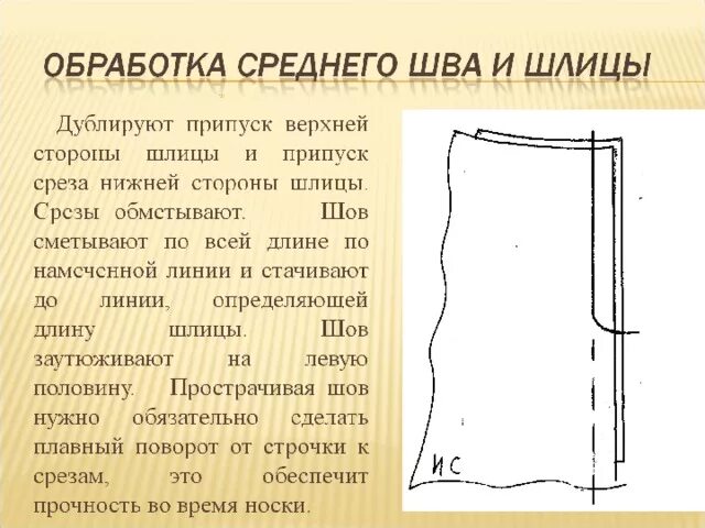 Какая награда легла в основу рисунка полотнища. Обработка боковых швов юбки схема. Схема обработки среднего шва спинки. Обработка среднего шва юбки. Обработка боковых срезов юбки.