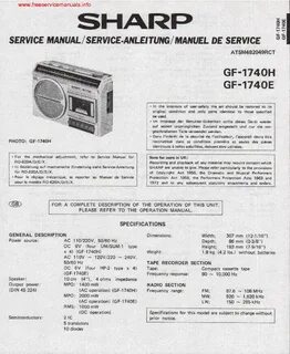 Sharp service