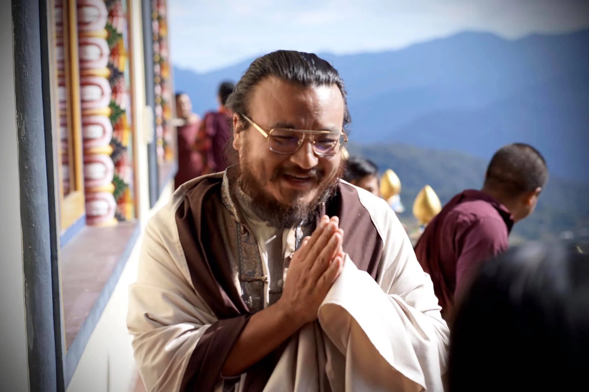 Тибетский лама. Калу Ринпоче. Karma_Phunjok_Rinpoche..