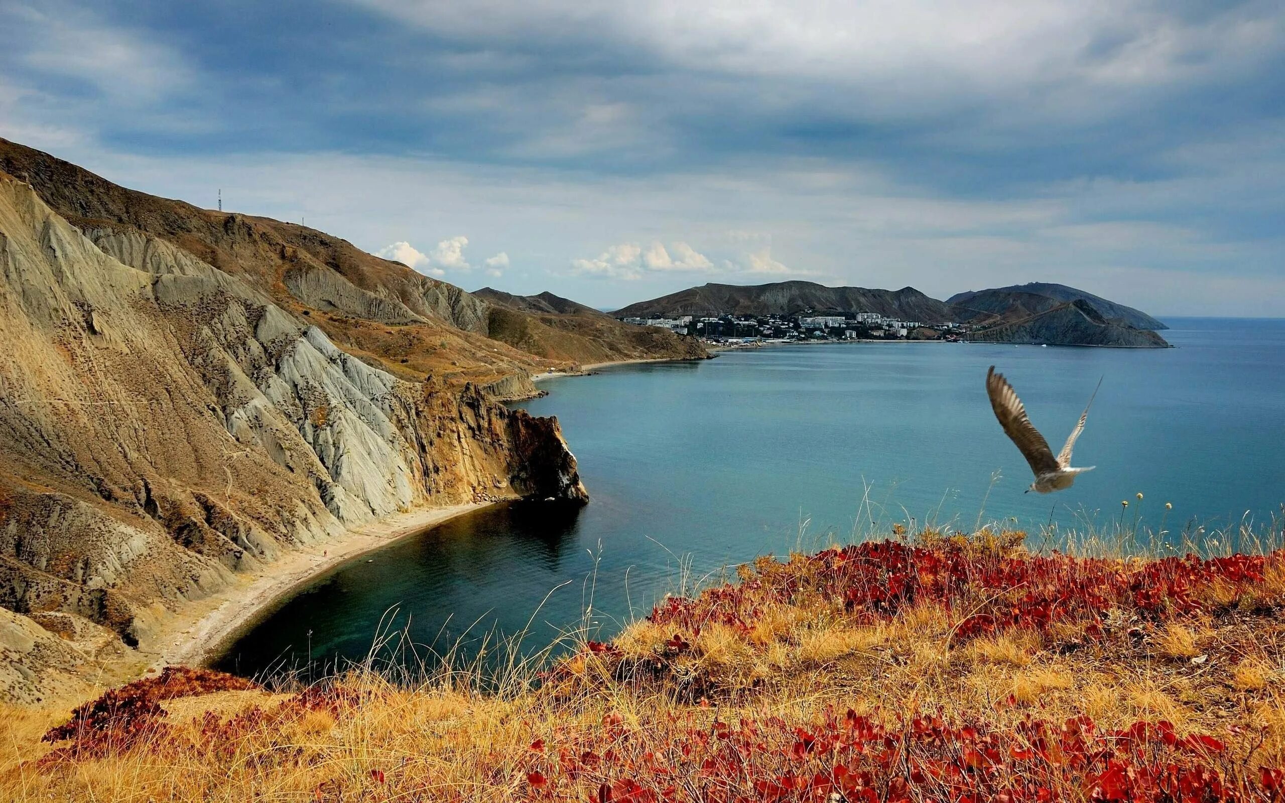 Осень на берегу моря