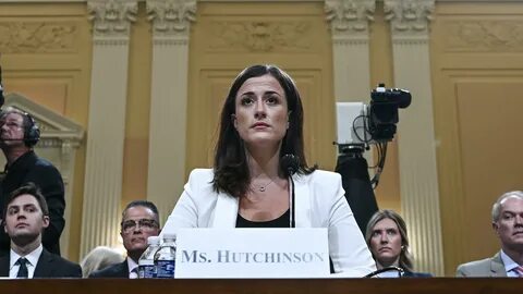 Cassidy Hutchinson, la exasistente del entonces jefe de gabinete de Donald ...