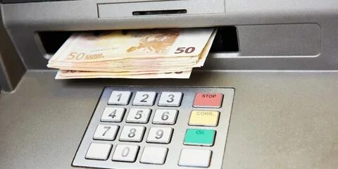 Снять деньги в евро