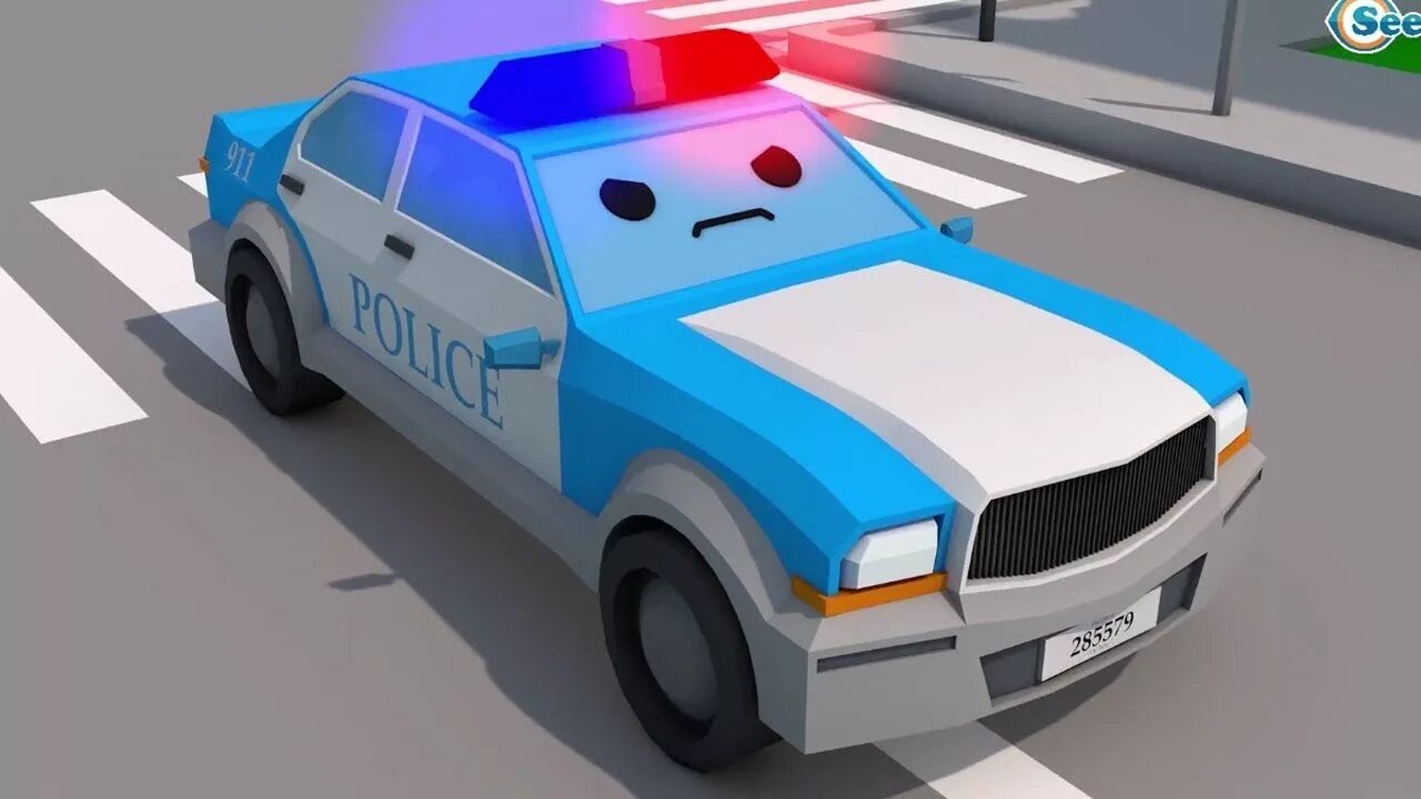 Включи пинг полицейская машина. Полицейская машина из мультика. Полицейская машинка из мультика. Машины полицейские гоночные.