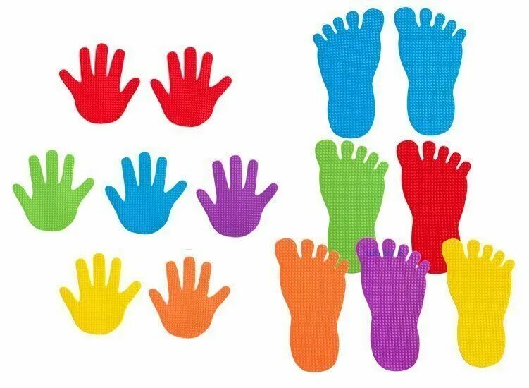 Цветные ладошки. Стопы ладошки разноцветные. Детские ладошки. Цветные Отпечатки рук и ног.