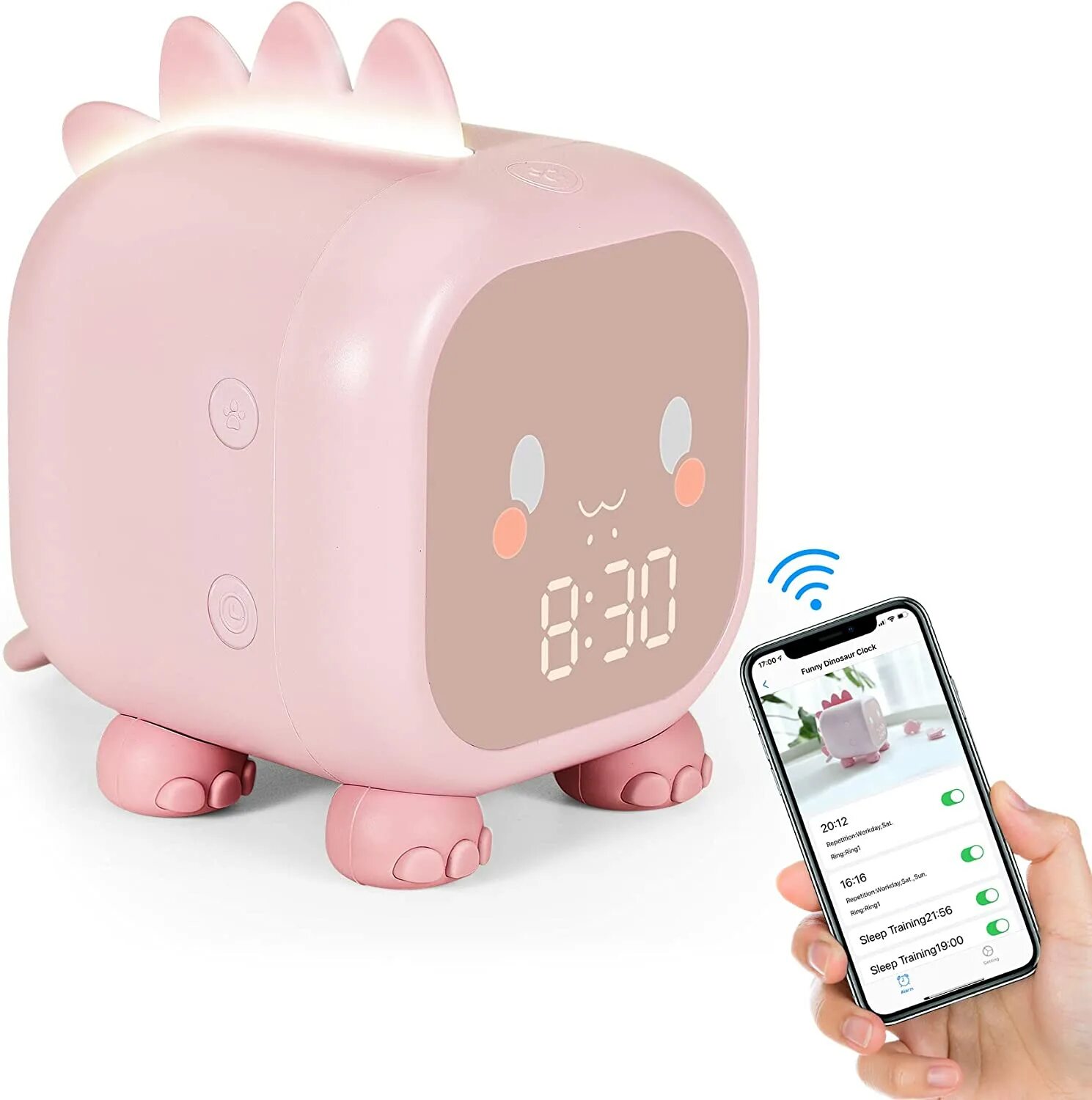 Funny dinosaur alarm clock. Funny dinosaur alarm clock