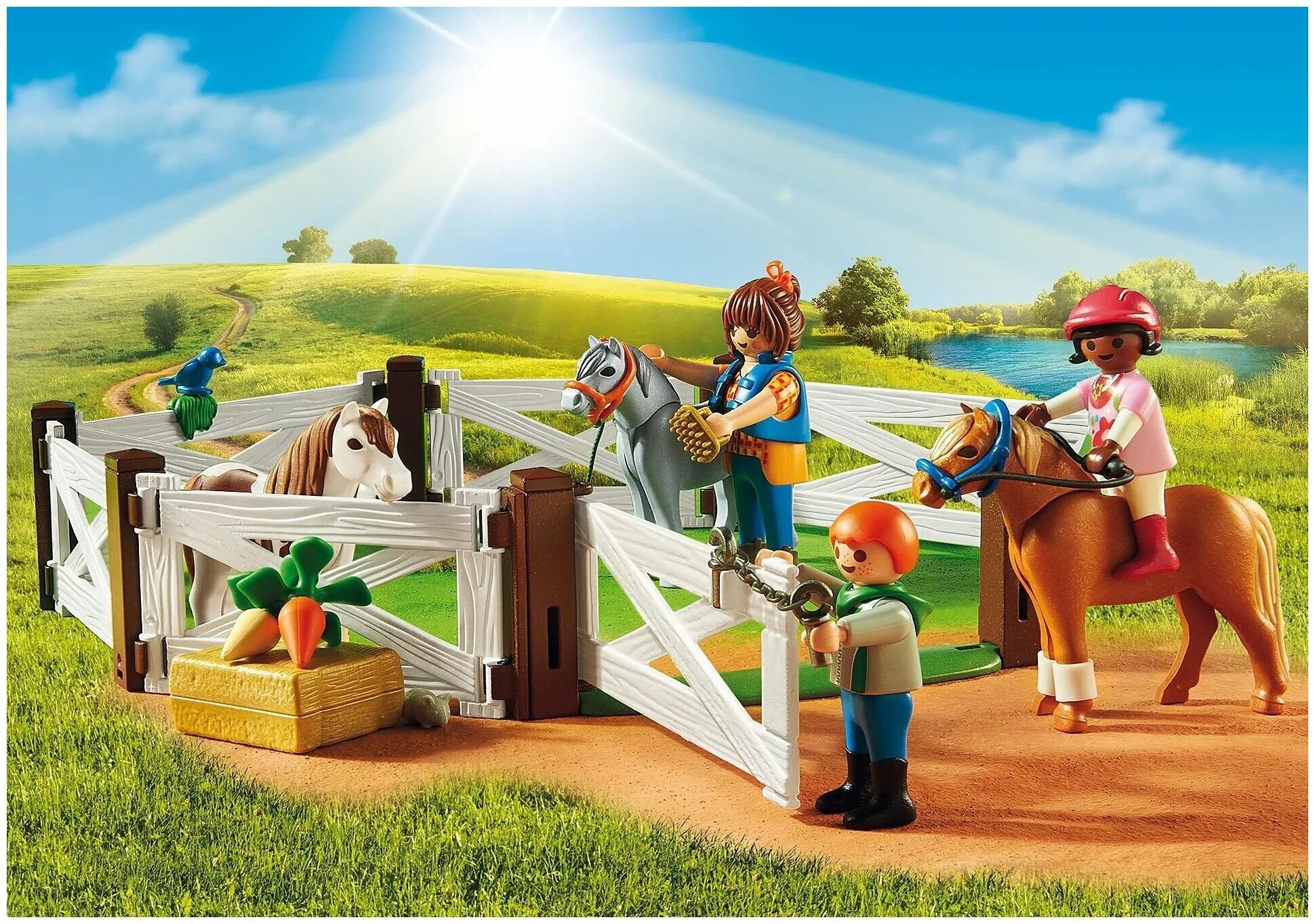 Плеймобил ферма. Набор с элементами конструктора Playmobil Country 6927 конюшня пони. Игрушки Плеймобиль ферма. Плеймобил маленькая ферма. Конюшня пони